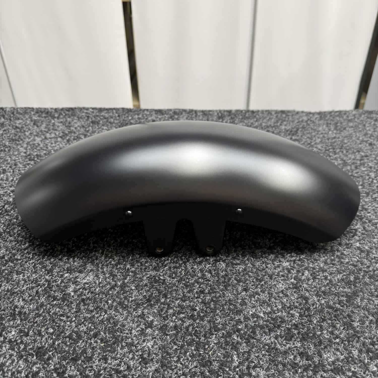 Indian Scout Rogue / Bobber Front Fender / Mudguard in Onyx Black Smoke